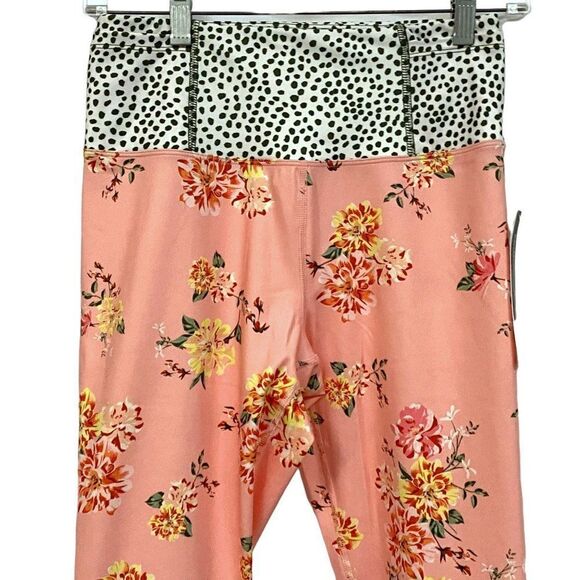 Nanette Lepore Play Garden Party Floral Print Compression Capri Pants Sz S  NEW - Picture 2 of 7